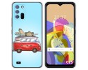 Funda Silicona para Oukitel C25 diseño Furgoneta Dibujos