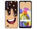 Funda Silicona para Oukitel C25 diseño Helado Chocolate Dibujos