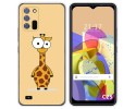 Funda Silicona para Oukitel C25 diseño Jirafa Dibujos