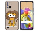 Funda Silicona para Oukitel C25 diseño Leon Dibujos