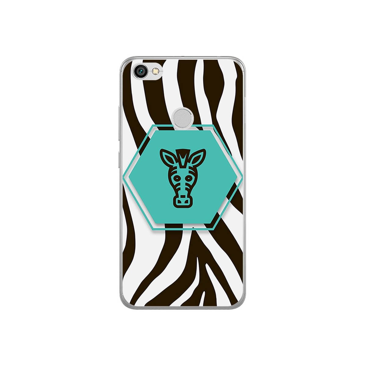 Funda Gel Tpu para Xiaomi Redmi Note 5A Pro / 5A Prime Diseño Cebra Dibujos