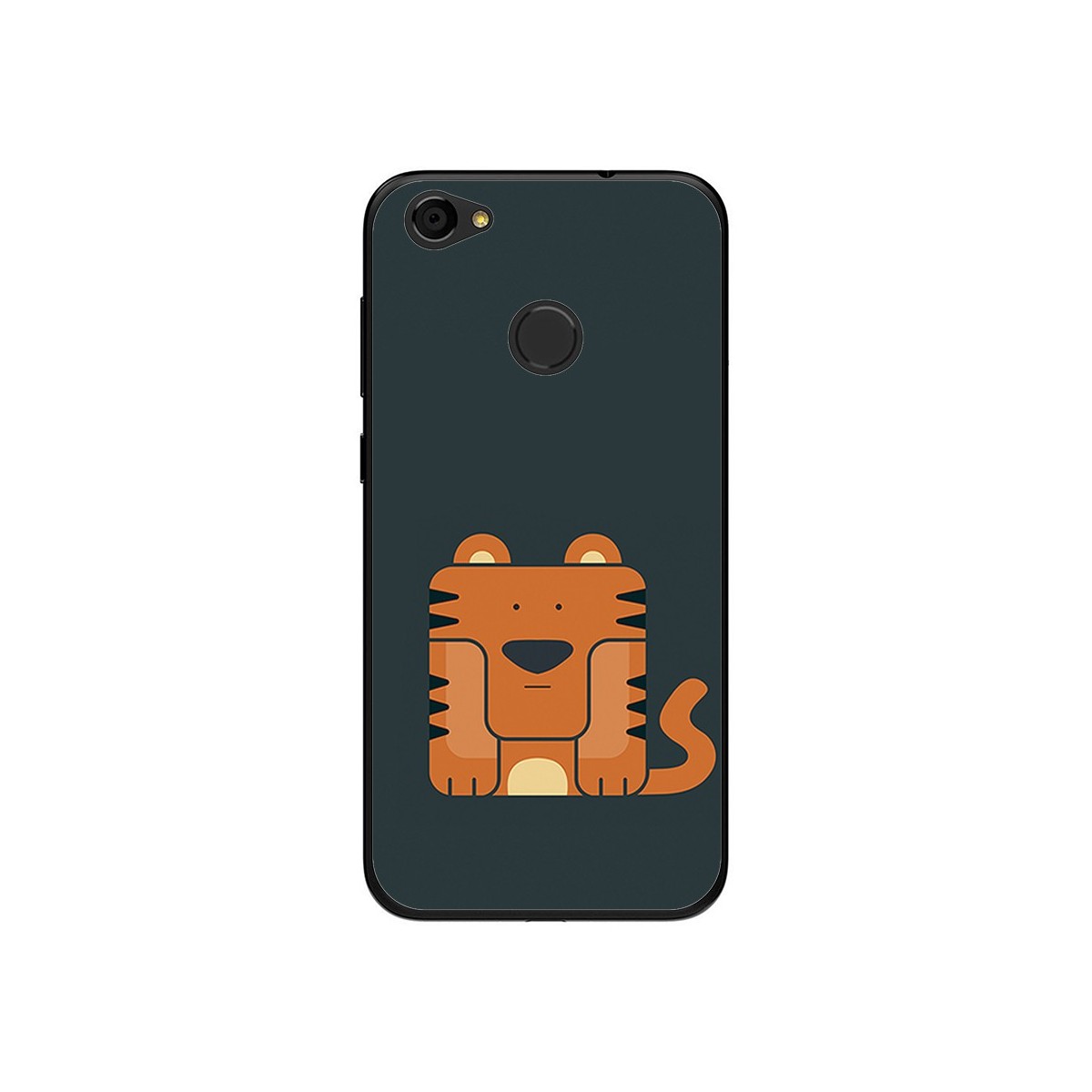 Funda Gel Tpu para Zte Blade A6 Diseño Tigre Dibujos