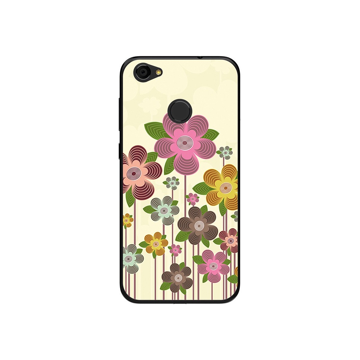Funda Gel Tpu para Zte Blade A6 Diseño Primavera En Flor  Dibujos