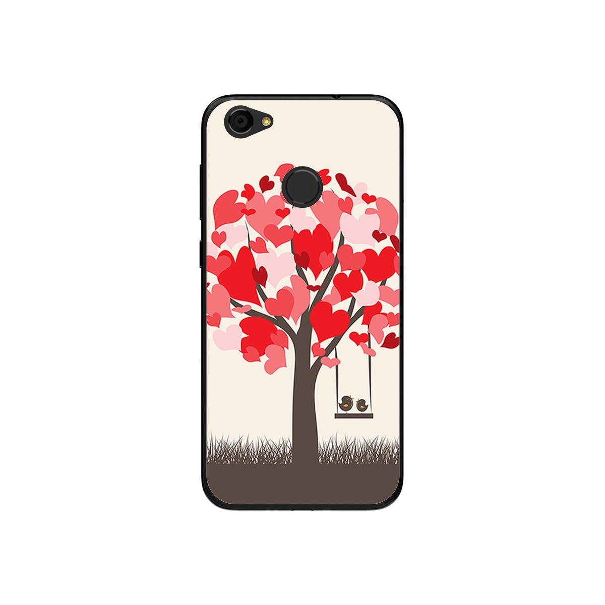 Funda Gel Tpu para Zte Blade A6 Diseño Pajaritos Dibujos