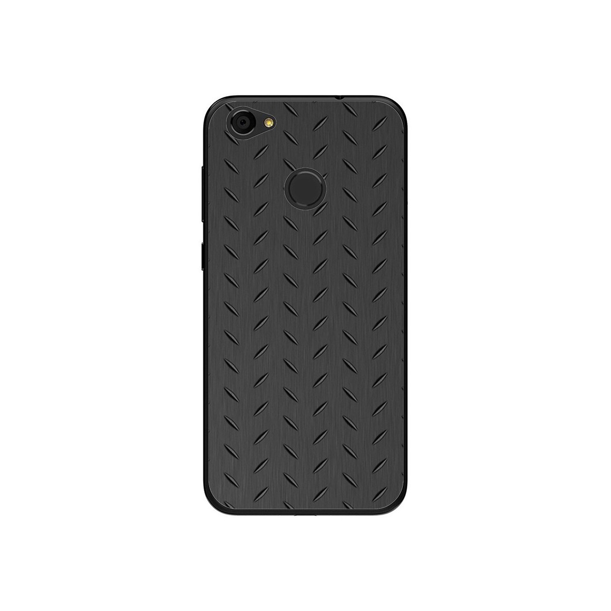 Funda Gel Tpu para Zte Blade A6 Diseño Metal Dibujos