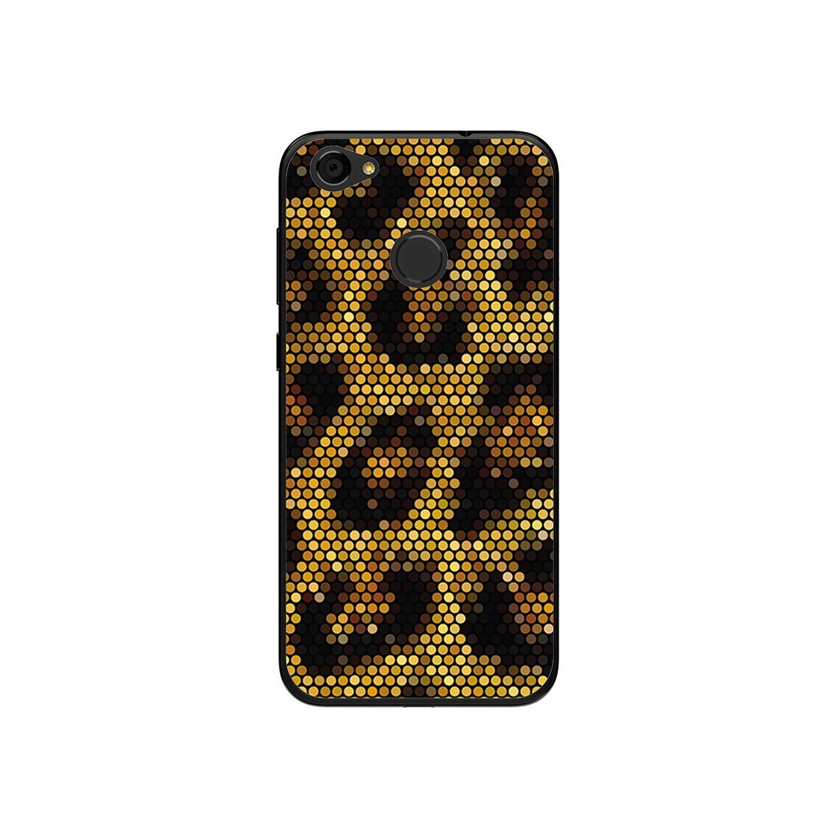 Funda Gel Tpu para Zte Blade A6 Diseño Leopardo Dibujos