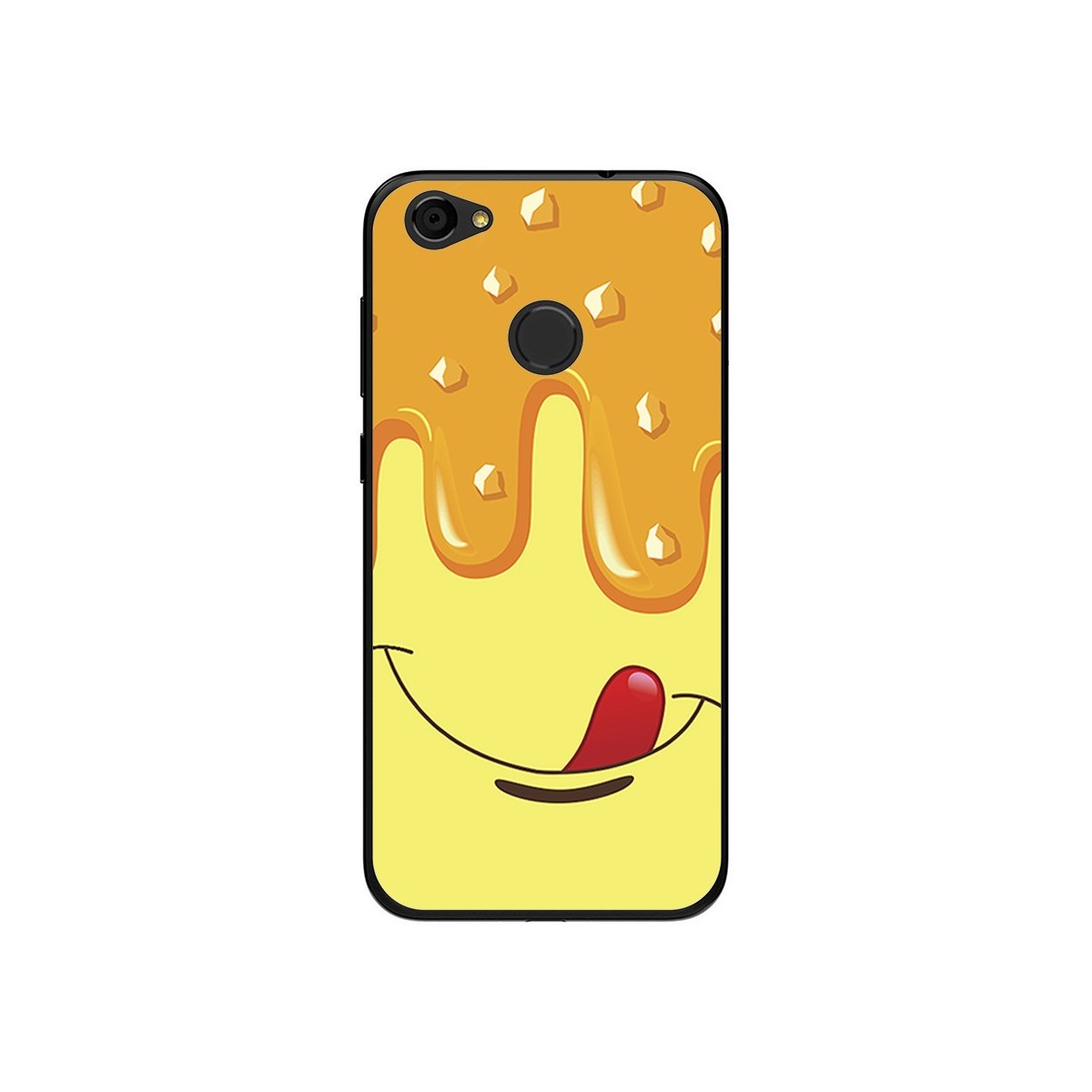 Funda Gel Tpu para Zte Blade A6 Diseño Helado Vainilla Dibujos