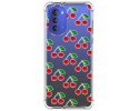 Funda Silicona Antigolpes para Motorola Moto G51 5G diseño Cerezas Dibujos