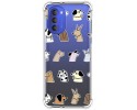Funda Silicona Antigolpes para Motorola Moto G51 5G diseño Perros Dibujos