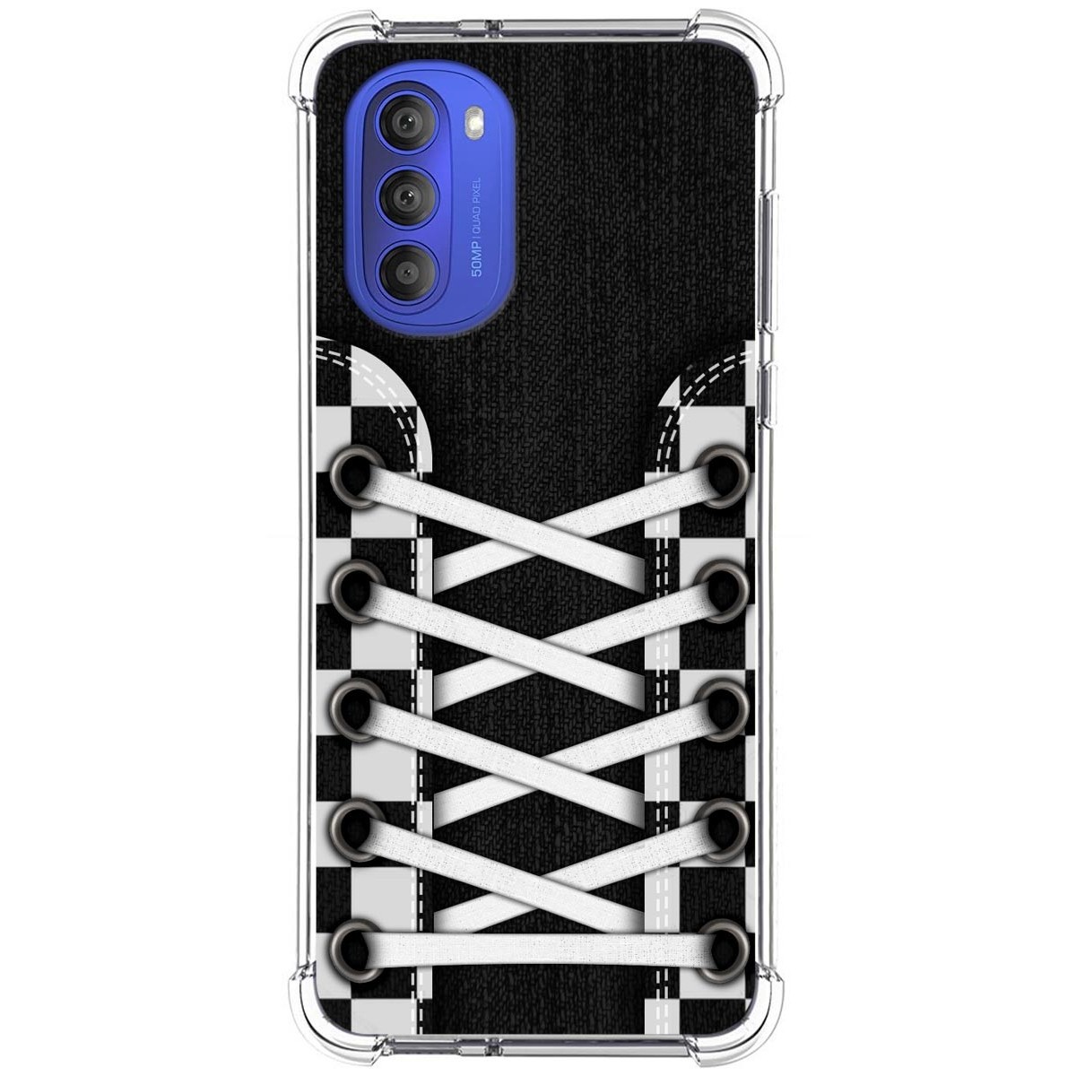 Funda Silicona Antigolpes para Motorola Moto G51 5G diseño Zapatillas 03 Dibujos