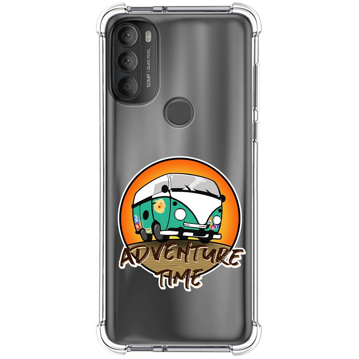 Funda Silicona Antigolpes para Motorola Moto G71 5G diseño Adventure Time Dibujos