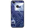 Funda Gel Tpu para Zte Blade A6 Diseño Circuito Dibujos