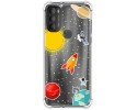 Funda Silicona Antigolpes para Motorola Moto G71 5G diseño Espacio Dibujos