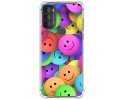 Funda Silicona Antigolpes para Motorola Moto G71 5G diseño Smile Dibujos