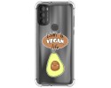 Funda Silicona Antigolpes para Motorola Moto G71 5G diseño Vegan Life Dibujos