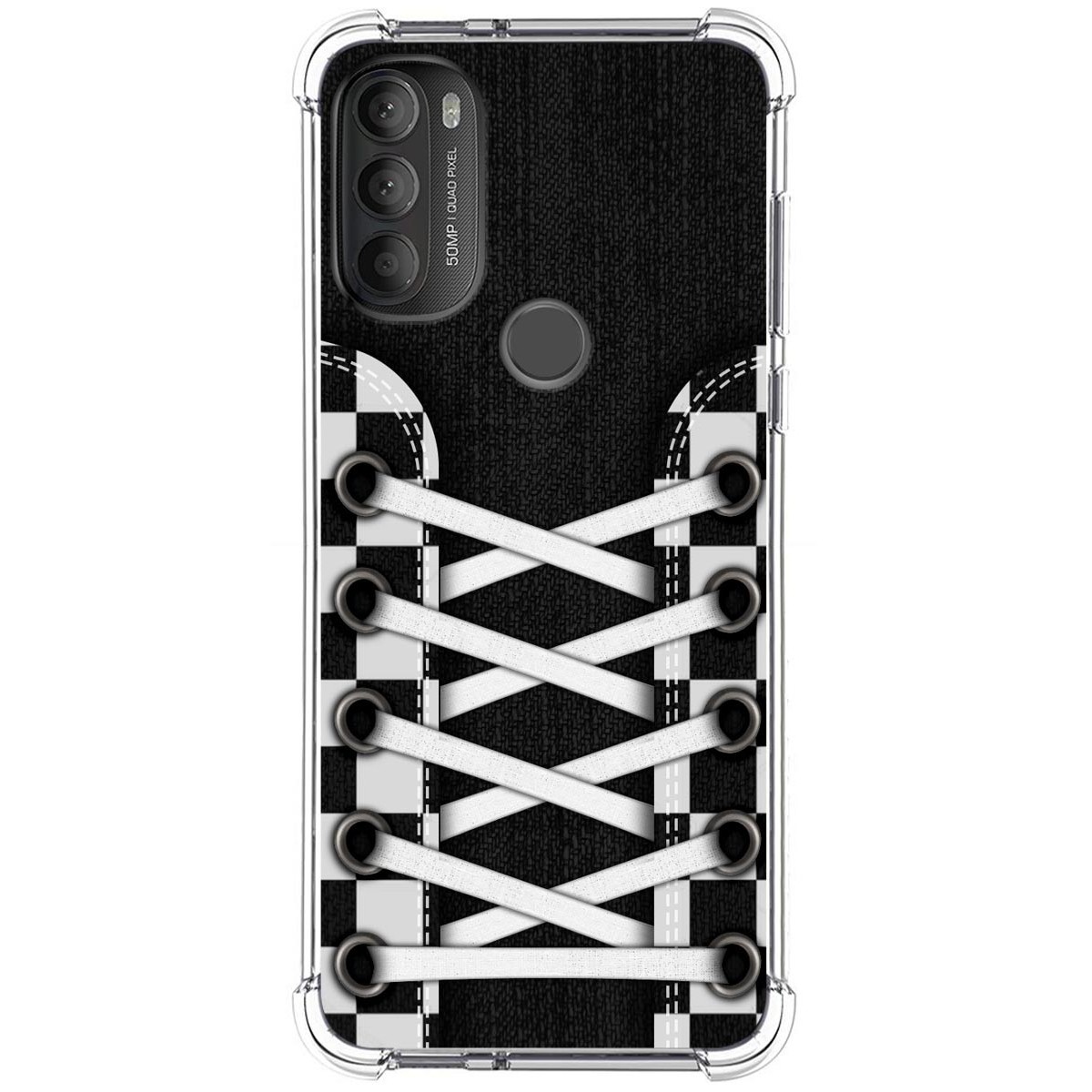 Funda Silicona Antigolpes para Motorola Moto G71 5G diseño Zapatillas 03 Dibujos