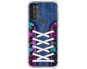 Funda Silicona Antigolpes para Motorola Moto G71 5G diseño Zapatillas 06 Dibujos