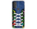Funda Silicona Antigolpes para Motorola Moto G71 5G diseño Zapatillas 13 Dibujos