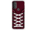 Funda Silicona Antigolpes para Motorola Moto G71 5G diseño Zapatillas 17 Dibujos