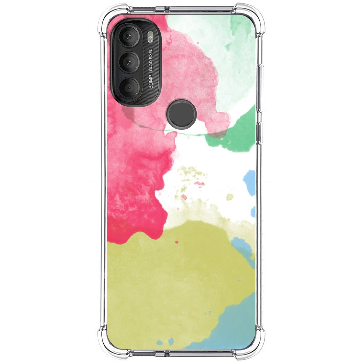 Funda Silicona Antigolpes para Motorola Moto G71 5G diseño Acuarela 02 Dibujos