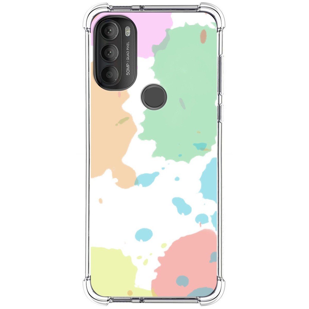 Funda Silicona Antigolpes para Motorola Moto G71 5G diseño Acuarela 05 Dibujos