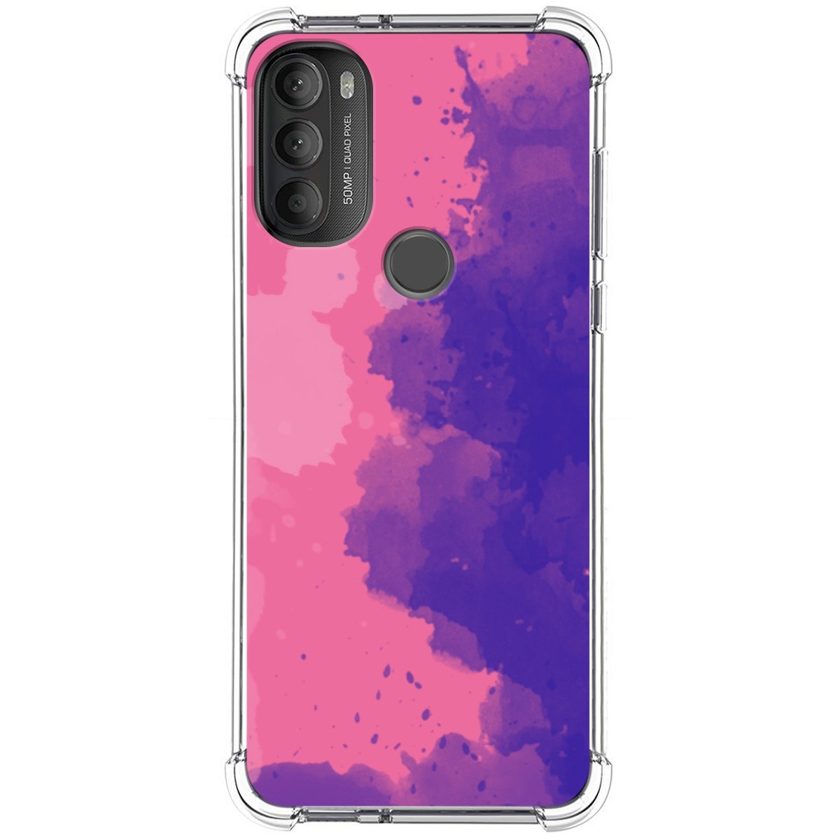 Funda Silicona Antigolpes para Motorola Moto G71 5G diseño Acuarela 07 Dibujos