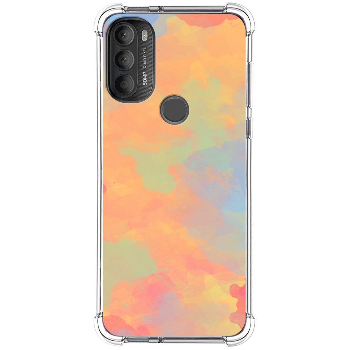 Funda Silicona Antigolpes para Motorola Moto G71 5G diseño Acuarela 08 Dibujos