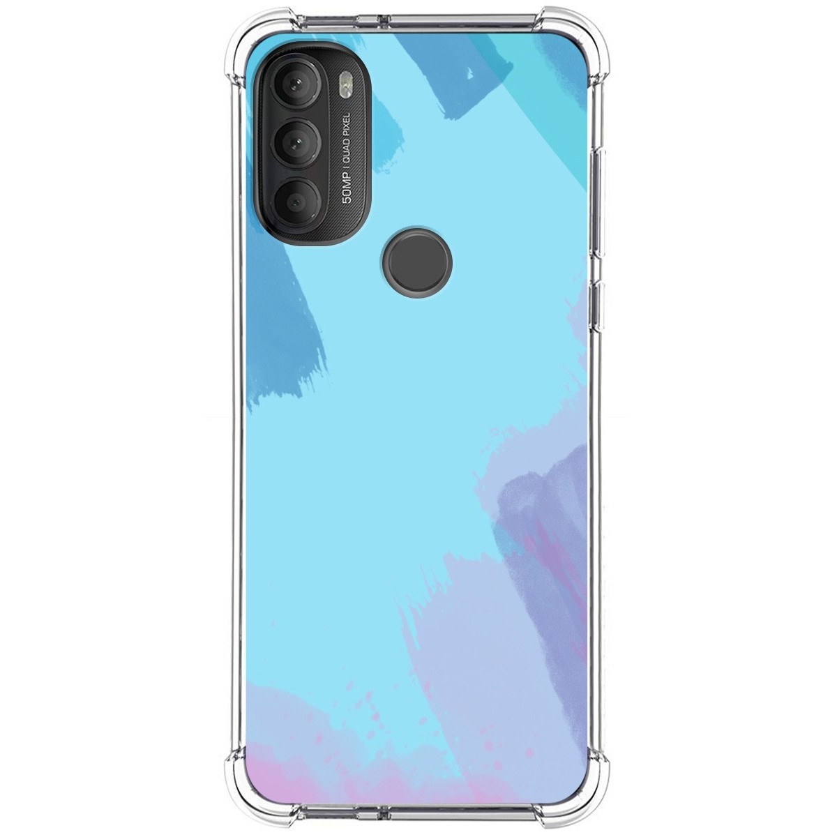 Funda Silicona Antigolpes para Motorola Moto G71 5G diseño Acuarela 10 Dibujos