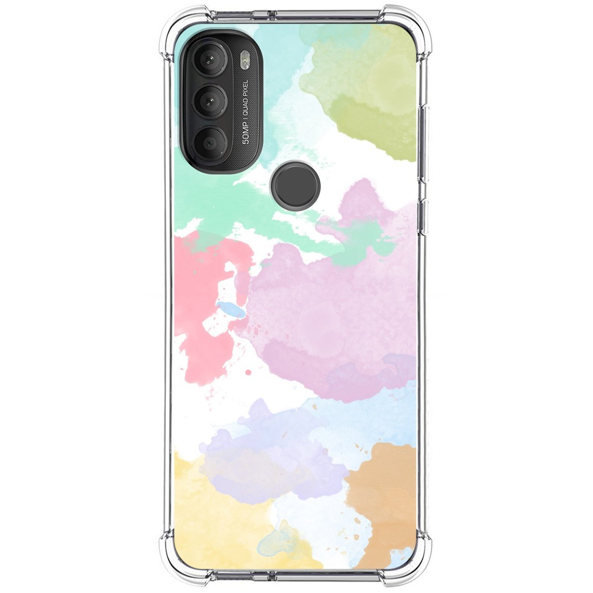 Funda Silicona Antigolpes para Motorola Moto G71 5G diseño Acuarela 11 Dibujos