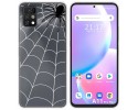 Funda Silicona Transparente para Umidigi A11 Pro Max diseño Araña Dibujos