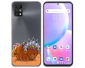 Funda Silicona Transparente para Umidigi A11 Pro Max diseño Bufalo Dibujos