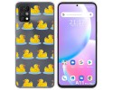 Funda Silicona Transparente para Umidigi A11 Pro Max diseño Pato Dibujos