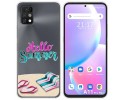 Funda Silicona Transparente para Umidigi A11 Pro Max diseño Summer Dibujos