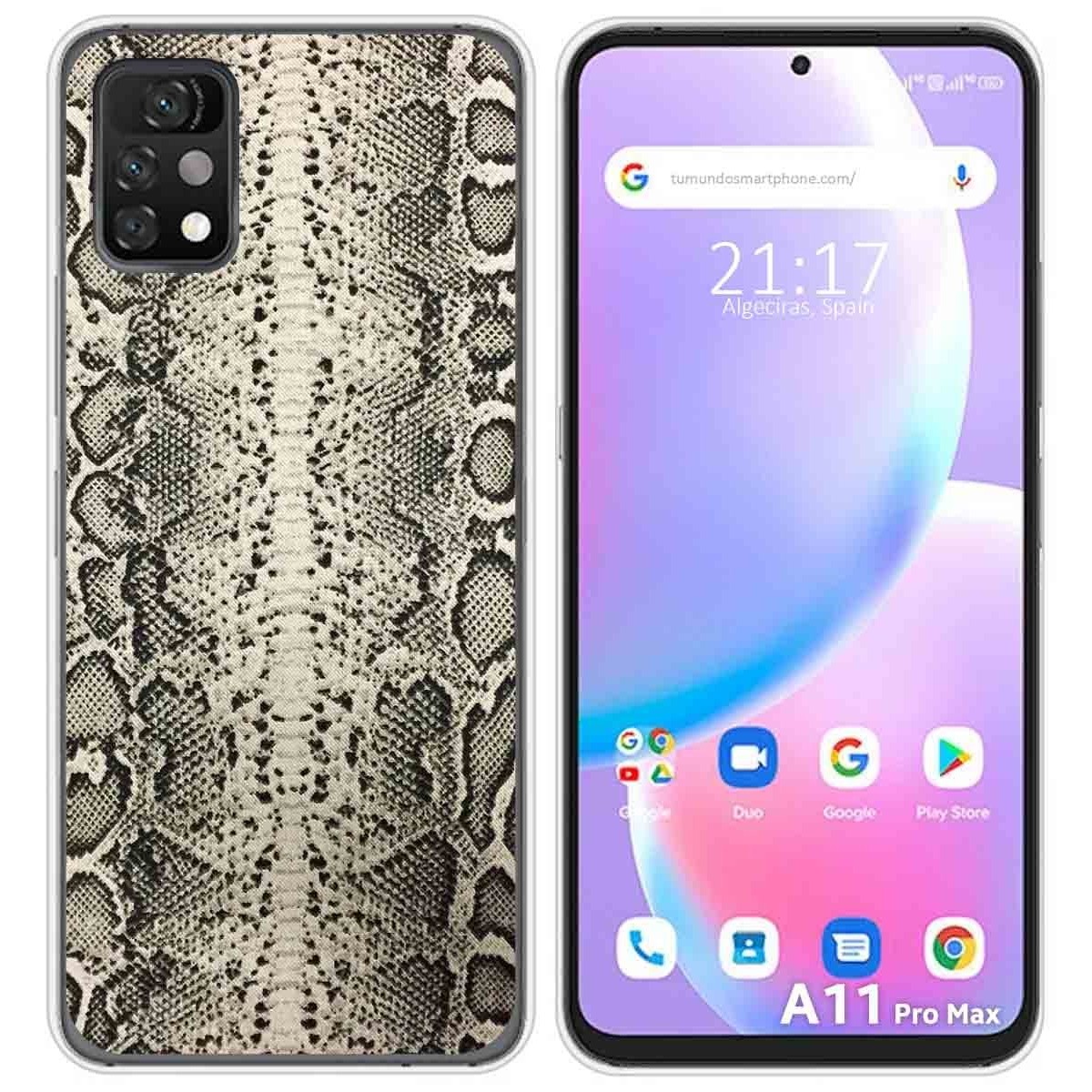 Funda Silicona para Umidigi A11 Pro Max diseño Animal 01 Dibujos