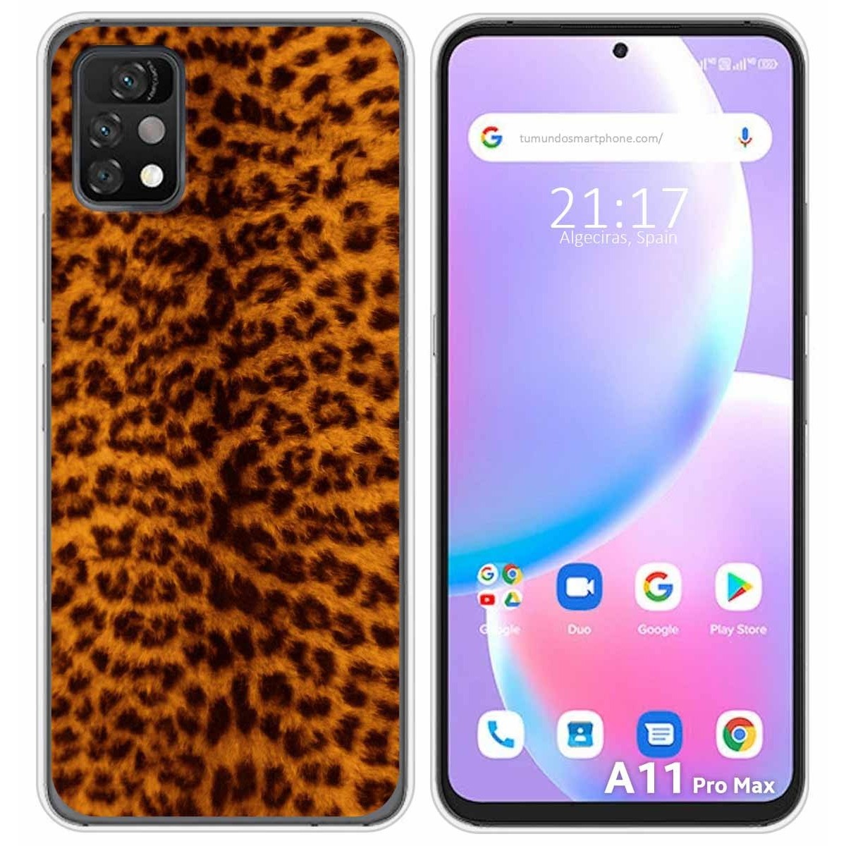 Funda Silicona para Umidigi A11 Pro Max diseño Animal 03 Dibujos