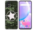 Funda Silicona para Umidigi A11 Pro Max diseño Camuflaje 01 Dibujos