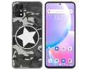 Funda Silicona para Umidigi A11 Pro Max diseño Camuflaje 02 Dibujos
