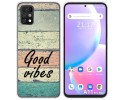 Funda Silicona para Umidigi A11 Pro Max diseño Madera 01 Dibujos