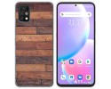 Funda Silicona para Umidigi A11 Pro Max diseño Madera 03 Dibujos