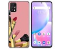 Funda Silicona para Umidigi A11 Pro Max diseño Brochas Dibujos