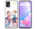 Funda Silicona para Umidigi A11 Pro Max diseño Café Dibujos