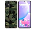Funda Silicona para Umidigi A11 Pro Max diseño Camuflaje Dibujos