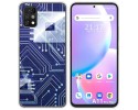 Funda Silicona para Umidigi A11 Pro Max diseño Circuito Dibujos