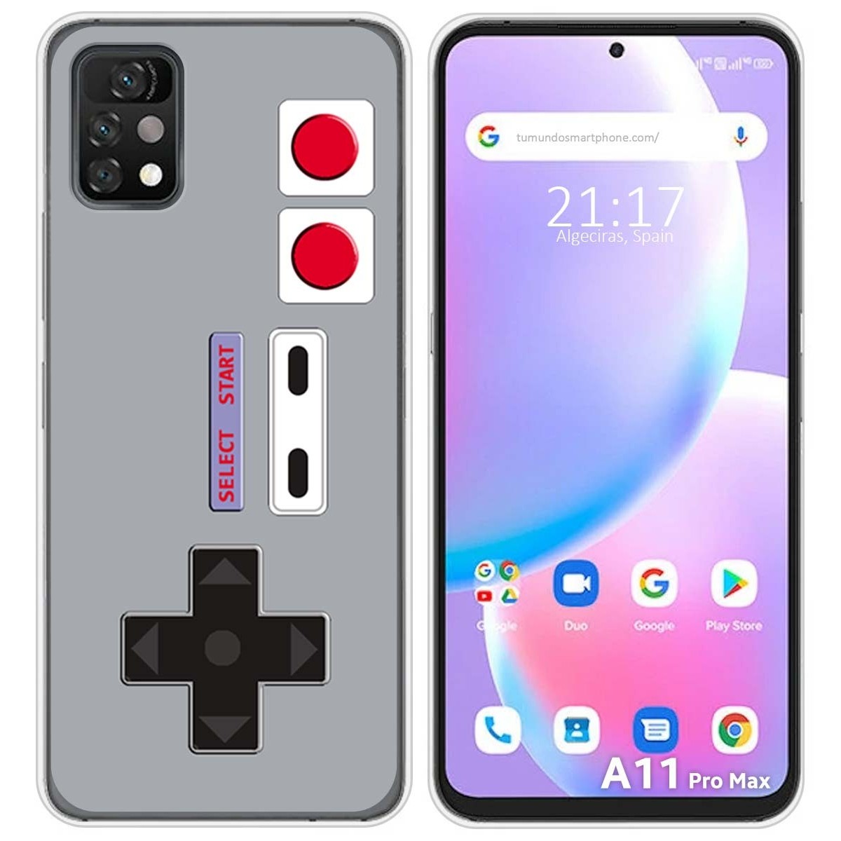 Funda Silicona para Umidigi A11 Pro Max diseño Consola Dibujos