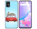 Funda Silicona para Umidigi A11 Pro Max diseño Furgoneta Dibujos