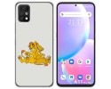 Funda Silicona para Umidigi A11 Pro Max diseño Leones Dibujos