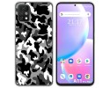 Funda Silicona para Umidigi A11 Pro Max diseño Snow Camuflaje Dibujos