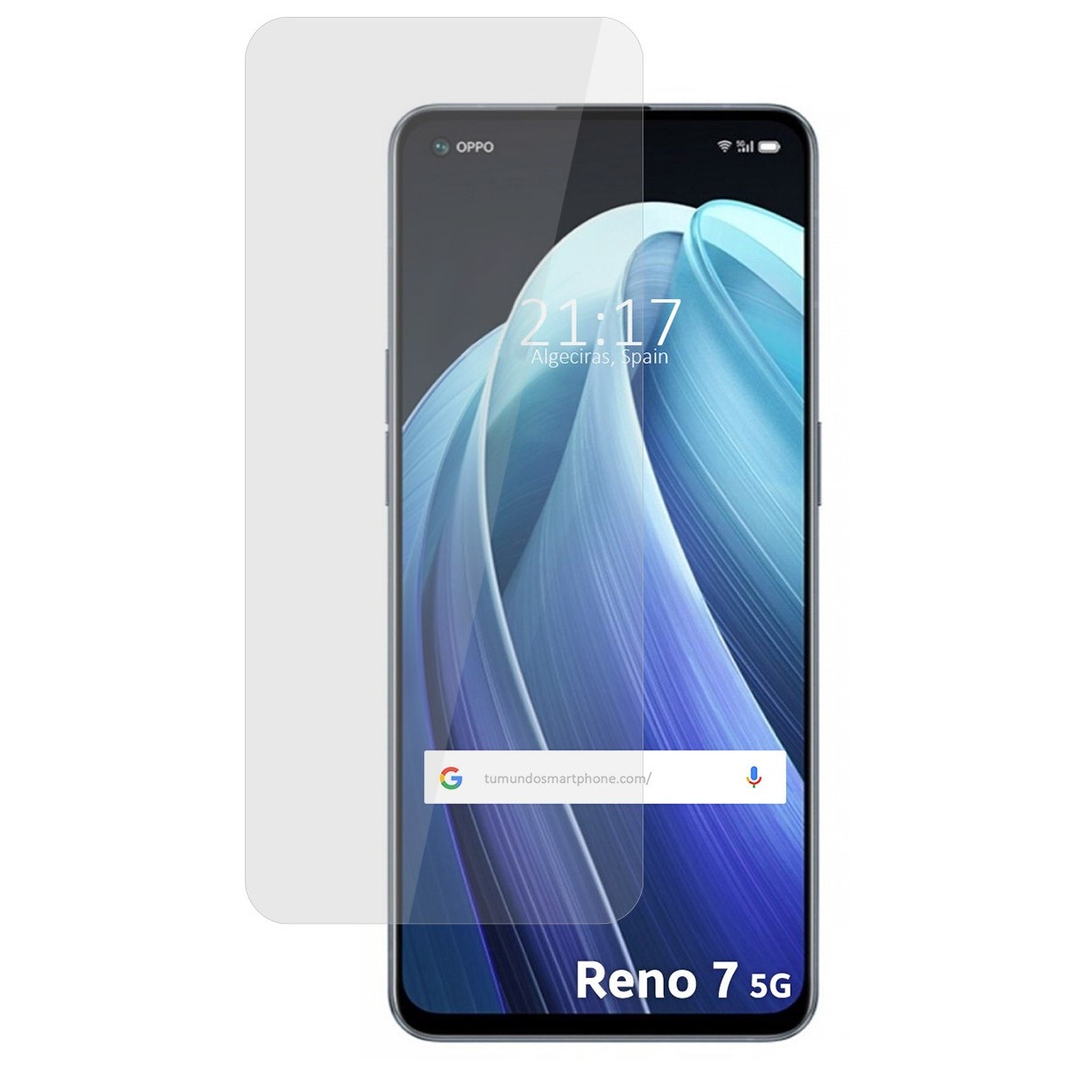 Protector Cristal Templado para Oppo Reno 7 5G Vidrio