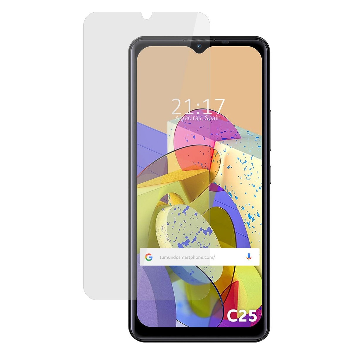 Protector Cristal Templado para Oukitel C25 Vidrio