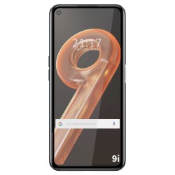 Protector Cristal Templado Completo 5D Full Glue Negro para Realme 9i Vidrio 2